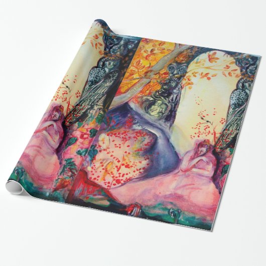 GOLDEN DREAM/Yoga Meditation Zen Garden Cadeaupapier (Uitgerold)