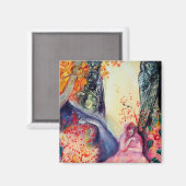 GOLDEN DREAM/Yoga Meditation Zen Garden Magneet (Voorkant / Achterkant)