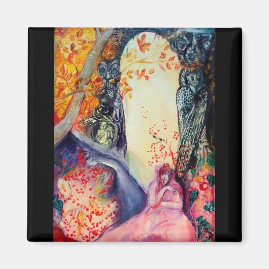 GOLDEN DREAM/Yoga Meditation Zen Garden Magneet (Voorkant)