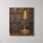 Golden Dreams 10/14 door Max Zaxster Canvas Afdruk (Voorkant)