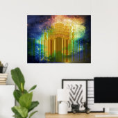 Golden Dreams Escape3 Poster (Thuiskantoor)