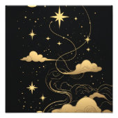 Golden Dreamscape Sky Foto Afdruk (Voorkant)