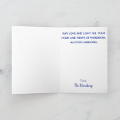 "Golden Dreidel" Wenskaart w Envelope Feestdagen Kaart (Binnen)