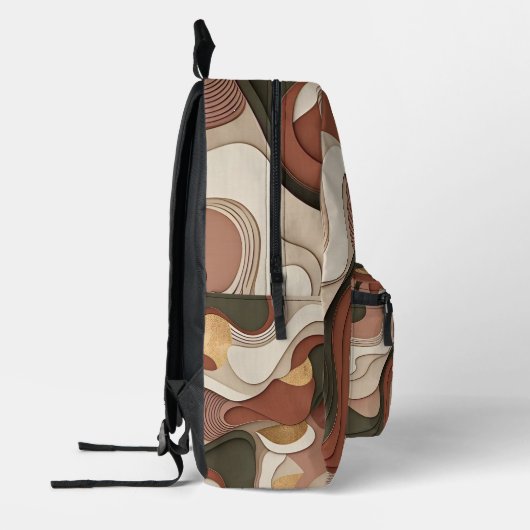 golden drift bedrukte rugzak (Links)