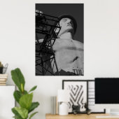 Golden Driller Statue, Tulsa, Oklahoma. 2009 Poster (Thuiskantoor)