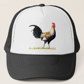 Golden Duckwing American Rooster Trucker Pet