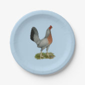 Golden Duckwing Hen Papieren Bordje (Voorkant)