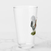 Golden Duckwing Kippen Glas (Rechts)