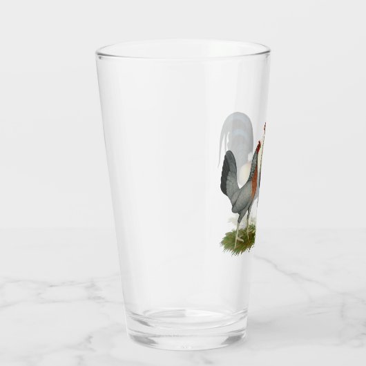 Golden Duckwing Kippen Glas (Rechts)