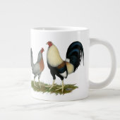 Golden Duckwing Kippen Grote Koffiekop (Rechts)