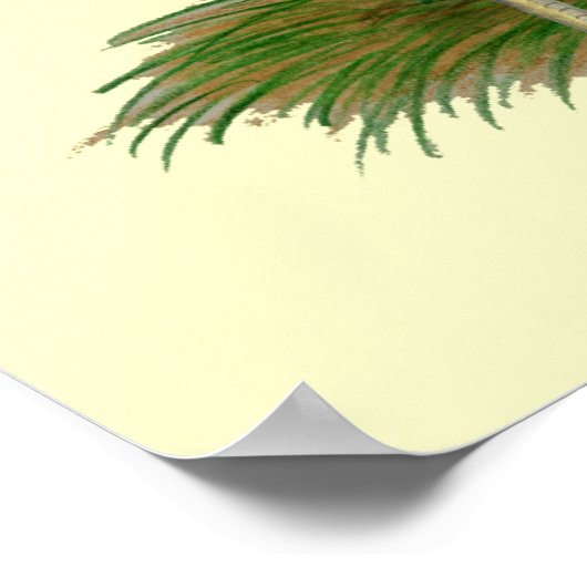 Golden Duckwing Kippen Poster (Hoek)