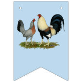 Golden Duckwing Kippen Vlaggetjes (Derde vlag)