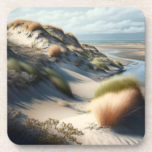 Golden Dunes Bier Onderzetter (Voorkant)