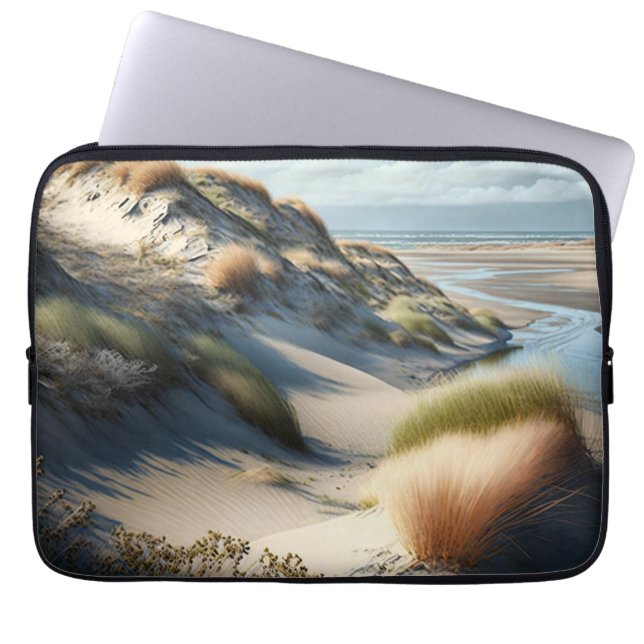 Golden Dunes Laptop Sleeve (Voorkant)