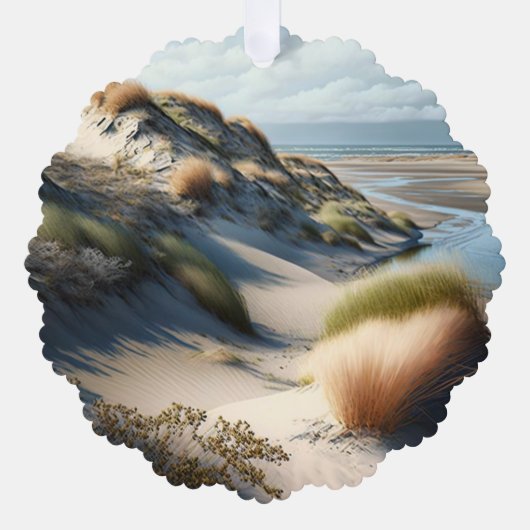 Golden Dunes Ornament Kaart (Voorkant)