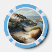 Golden Dunes Poker Chips (Achterkant)