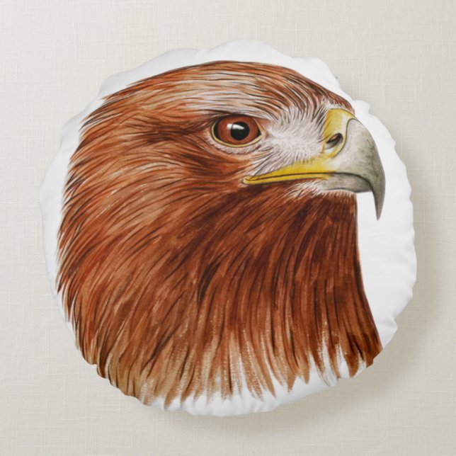 Golden Eagle 2011 Rond Kussen (Achterkant)