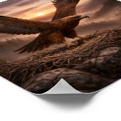 Golden Eagle (Aquila chrysaetos) – Birds of Prey Poster (Hoek)