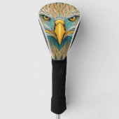 Golden Eagle Artwork Golfheadcover (Voorkant)