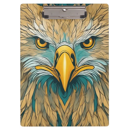 Golden Eagle Artwork Klembord (Voorkant)