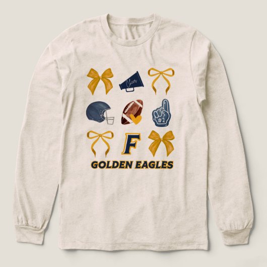 Golden Eagle Bow - Long Sleeve Shirt (Voorkant)