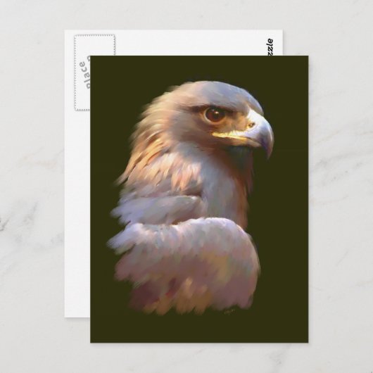 Golden Eagle Briefkaart (Voorkant / Achterkant)