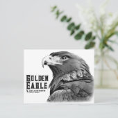 Golden Eagle Briefkaart (Staand voorkant)