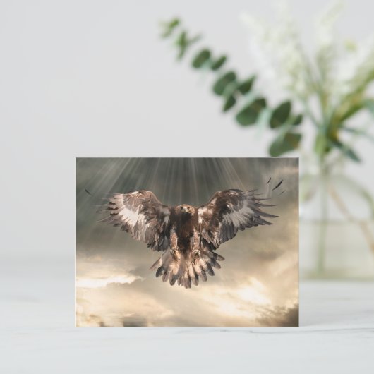 Golden Eagle Briefkaart (Staand voorkant)