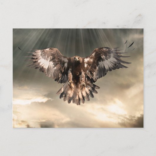 Golden Eagle Briefkaart (Voorkant)