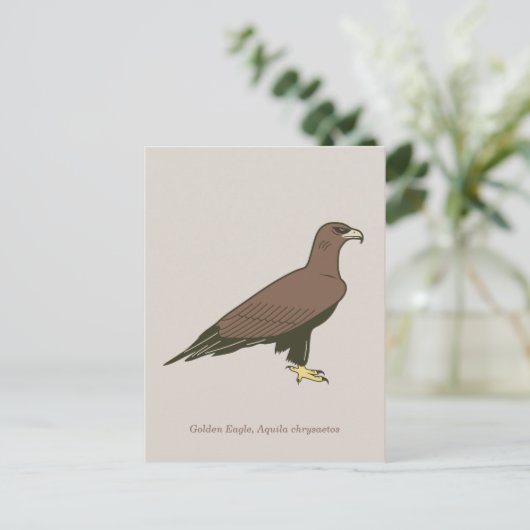 Golden Eagle Briefkaart (Staand voorkant)