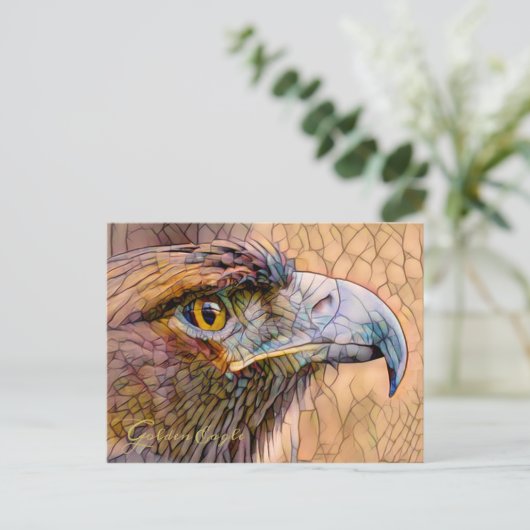 Golden Eagle [Briefkaart] Briefkaart (Staand voorkant)