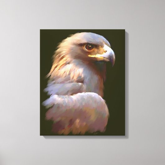 Golden Eagle Canvas Afdruk (Voorkant)