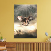 Golden Eagle Canvas Afdruk (Insitu (Woonkamer))