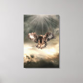 Golden Eagle Canvas Afdruk (Voorkant)