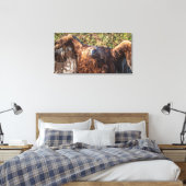 Golden eagle canvas afdruk (Insitu (Slaapkamer))