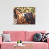Golden eagle canvas afdruk (Insitu (Woonkamer))