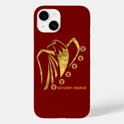 Golden eagle Case-Mate iPhone case (Achterkant)