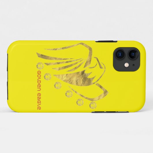Golden eagle Case-Mate iPhone case (Achterkant (horizontaal))