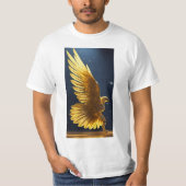 "Golden Eagle: de majestueuze roofvogel van de hem T-shirt (Voorkant)