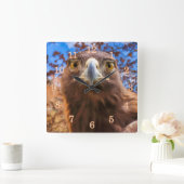 Golden Eagle GOLDEN EYES Vierkante Klok (Huis)