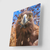 Golden Eagle GOLDEN EYES Vierkante Klok (Hoek)