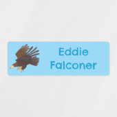 Golden Eagle Grappige cartoon gepersonaliseerd Labels (Design 1)