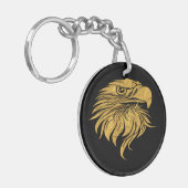 Golden Eagle Head Sleutelhanger (Voorkant Links)
