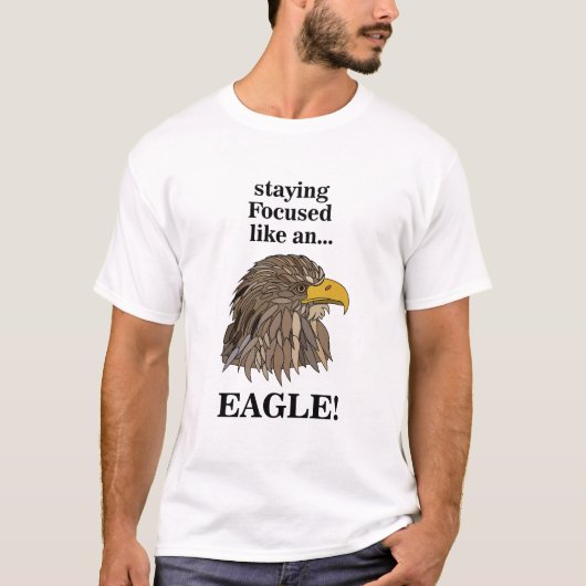 Golden Eagle Head T-shirt (Voorkant)