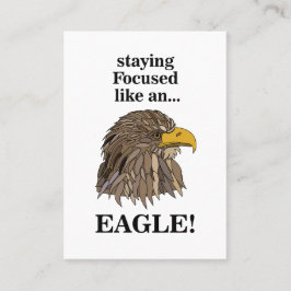 Golden Eagle Head Visitekaartje