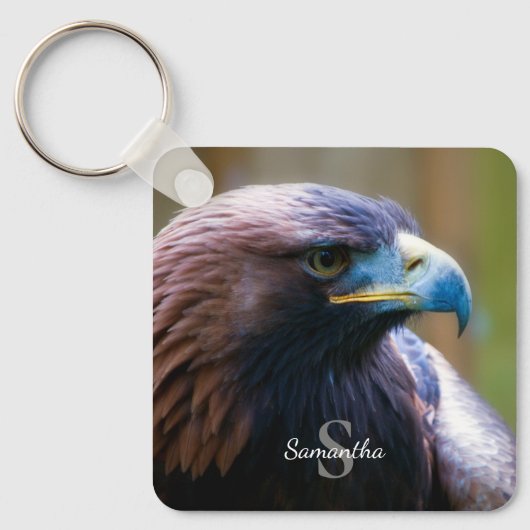 Golden Eagle Keyring Sleutelhanger (Voorkant)