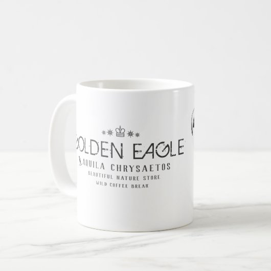 Golden Eagle Koffiemok (Voorkant links)