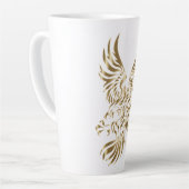 Golden eagle latte mok (Linkerhoek)