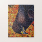 Golden Eagle met mentatiepuzzel Legpuzzel (Verticaal)