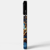 Golden Eagle Moon horloge Case-Mate iPhone Case (Achterkant / Links)